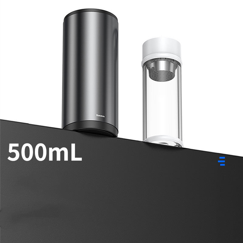 Alloy Car Trash Bin 500ml