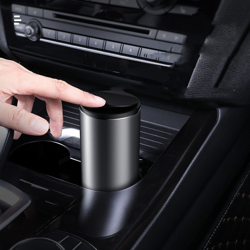 Alloy Car Trash Bin