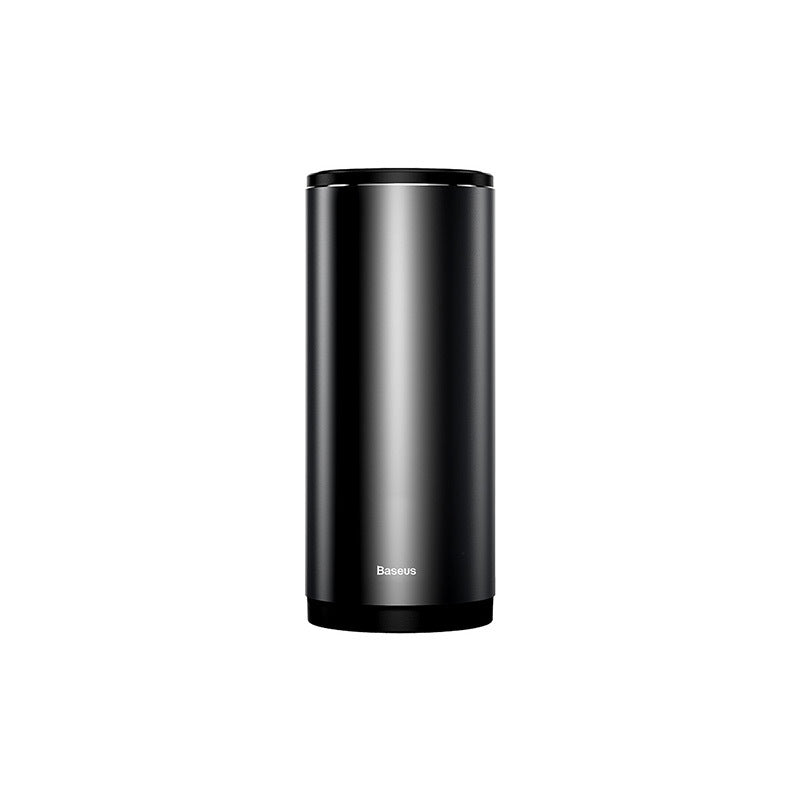 Alloy Car Trash Bin black