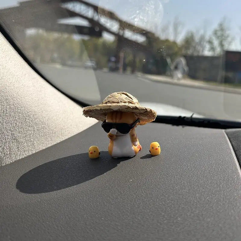 π Cute Orange Cat Handmade Figurine- Ultra Pet Themed Collectible (100% off)