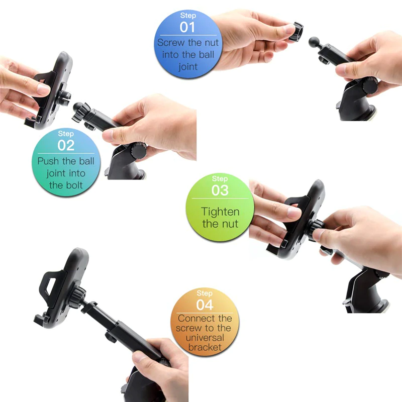 360° Universal Car Phone Mount Holder