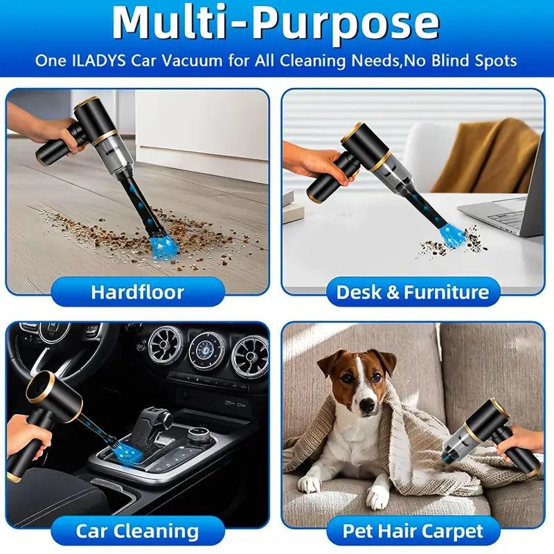 Mini vacuum with multi-purpose