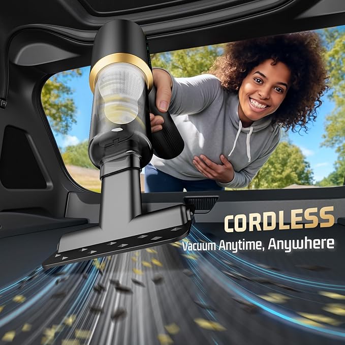 Cordless hand vacuum
