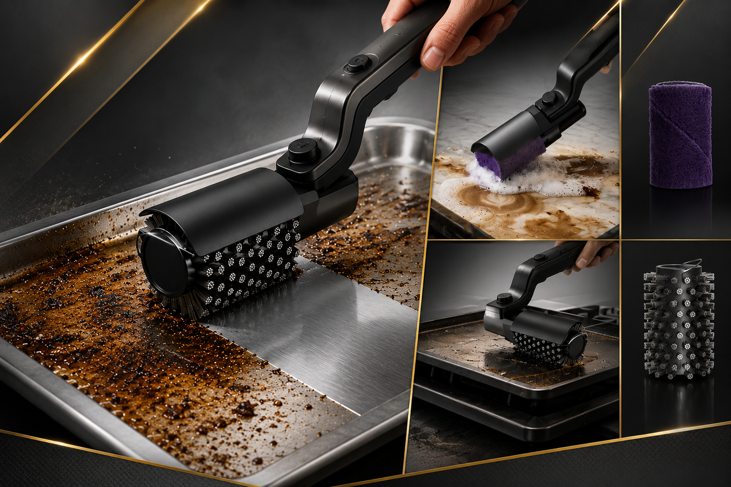 Premium Electric Rotary Grill Brush