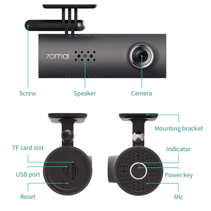 Night Vision Dashboard Camera features