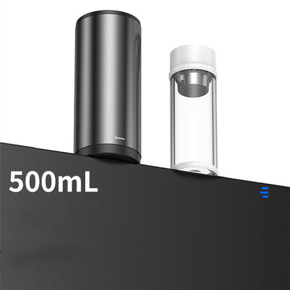 Alloy Car Trash Bin 500ml
