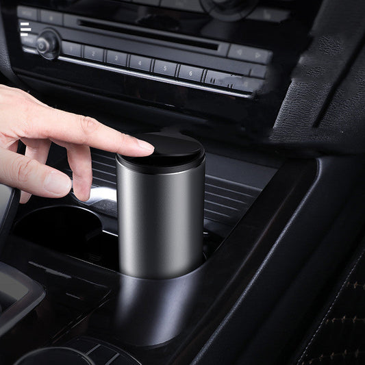 Alloy Car Trash Bin