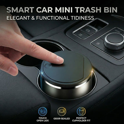 Alloy Car Trash Bin