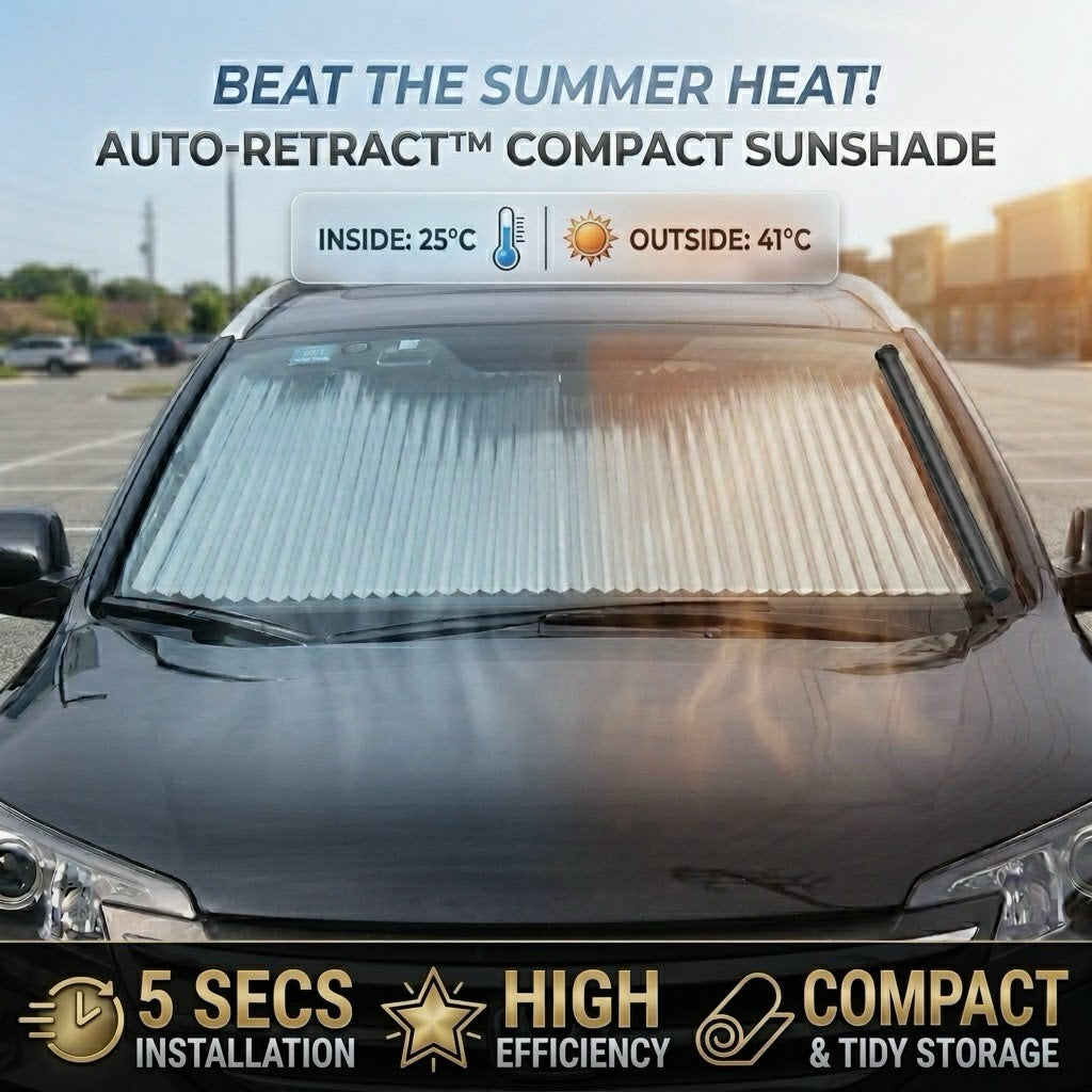 Car Retractable Windshield Cover
