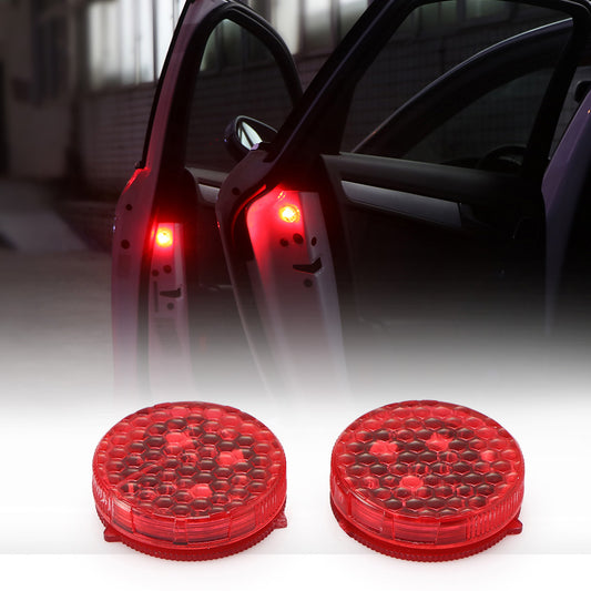 1 Pair Universal Wireless Car Door Warning Lights