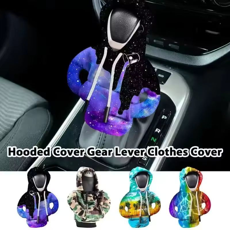 Mini Gear Shift Hoodie Cover – Funny Car Interior Decor | Universal Fit