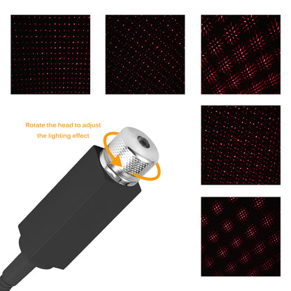 Mini LED Car Roof Star Night Light Projector