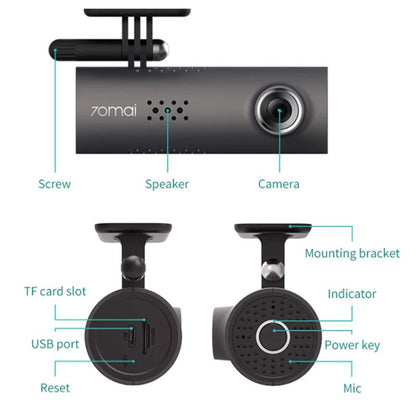 Night Vision Dashboard Camera features