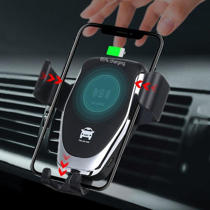 Universal Wireless Charger with Car Mount Holder black